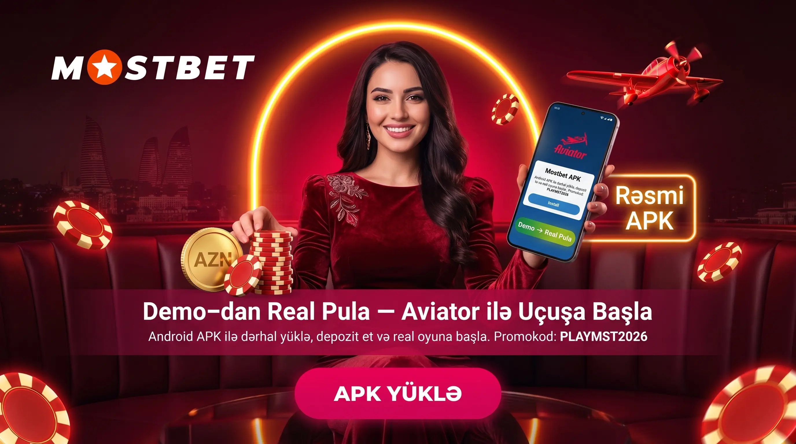 Mostbet Aviator Oyunu: Demo, APK və Real Pulla Oyna