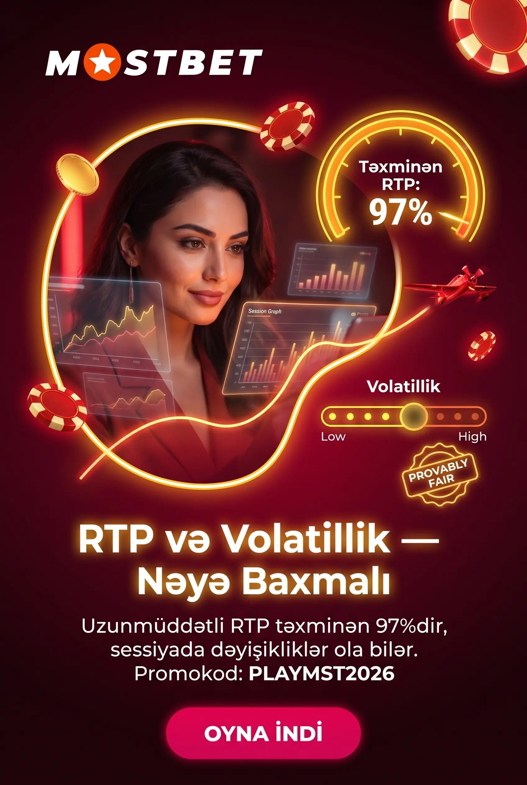 Aviator Oyununda RTP, Volatillik və Ədalət