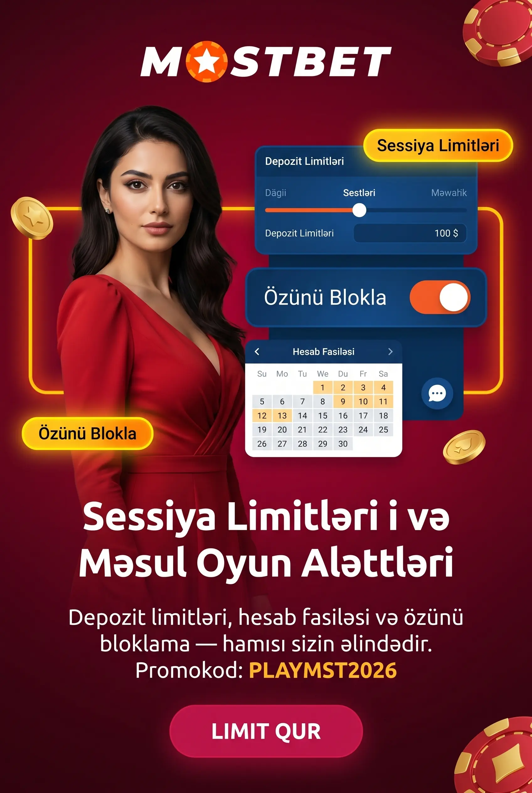 Sessiya Limitləri və Məsul Oyun Alətləri