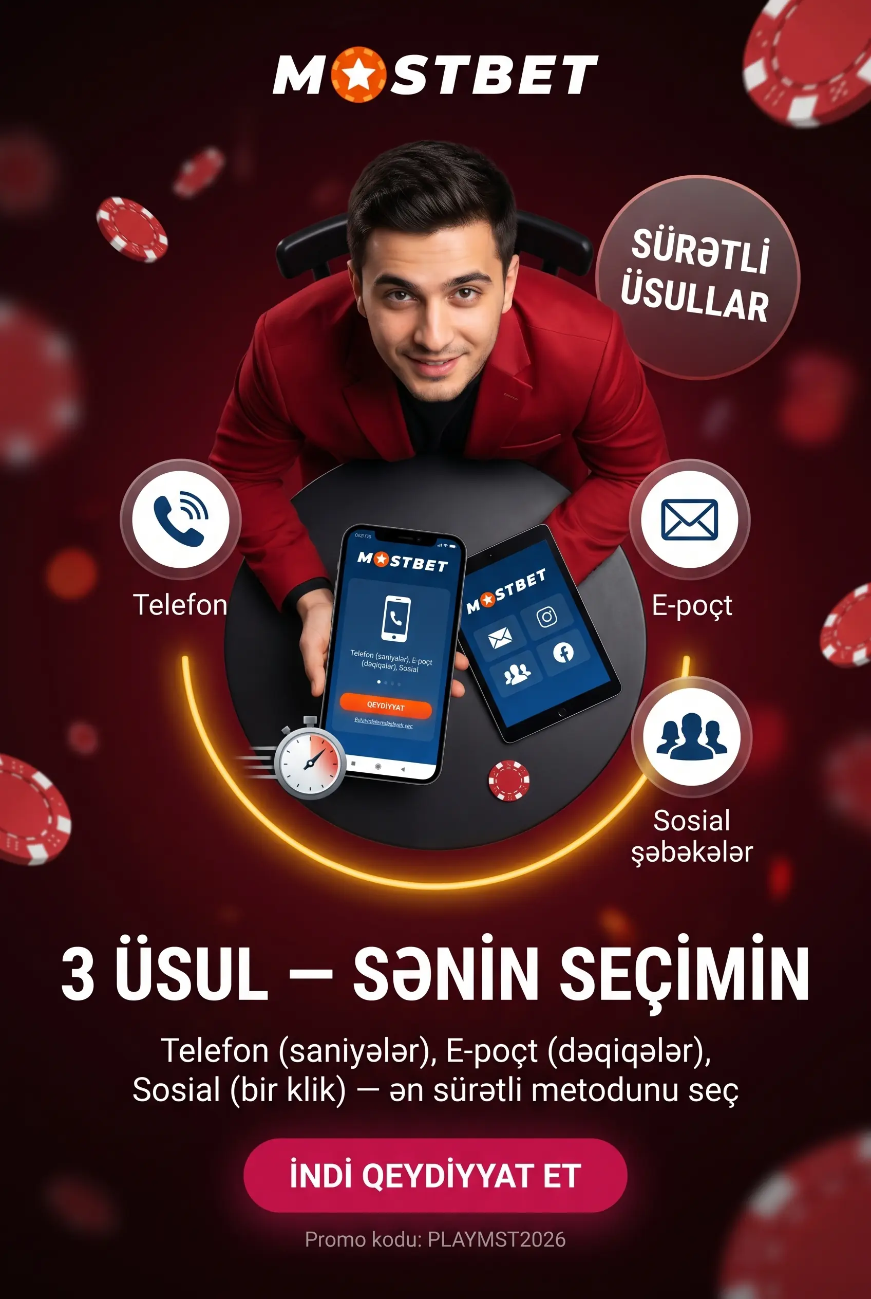 Mostbet Qeydiyyat: Üsullar və Tələblər