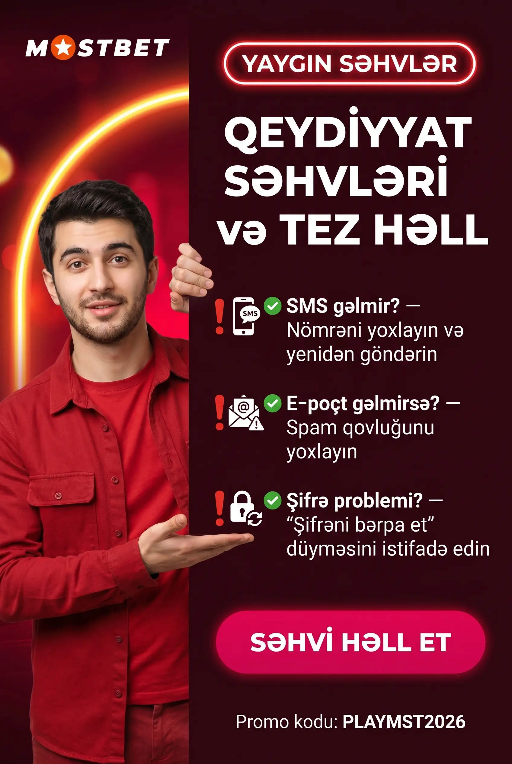 Mostbet Qeydiyyat Problemləri və Həlləri